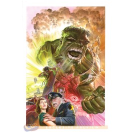 THE SAVAGE HULK by ALEX ROSS POSTER
