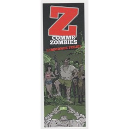 MARQUE-PAGE Z COMME ZOMBIES