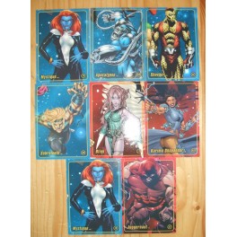MARVEL FACTORY  8 TRADING CARDS