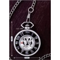 MICKEY MOUSE WHITE POCKET WATCH SILVER ver.