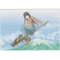 FLYING WITCH POSTCARD