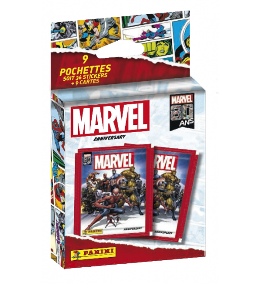 MARVEL 80TH ANNIVERSARY STICKERS PACK