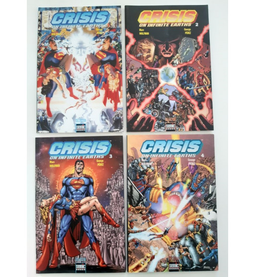 CRISIS ON INFINITE EARTHS 1 à 4 SERIE COMPLETE