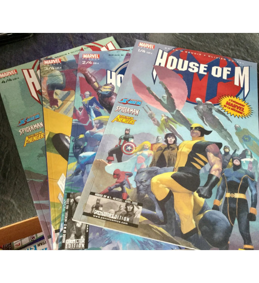 HOUSE OF M 1 à 4 SERIE COMPLETE